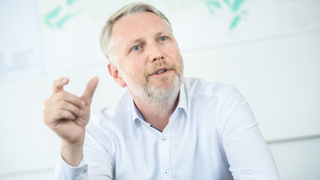 Stadtentwicklungssenator Sebastian Scheel (Linke).<br>