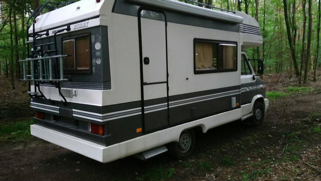 Ein Wohnmobil