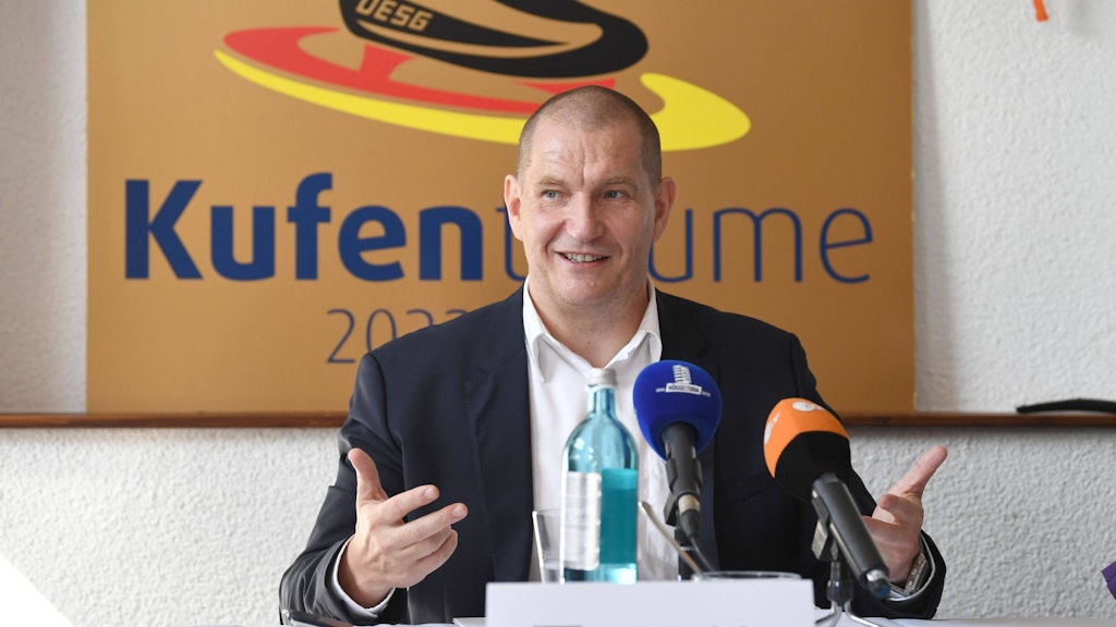 Am Ziel: Matthias Große.