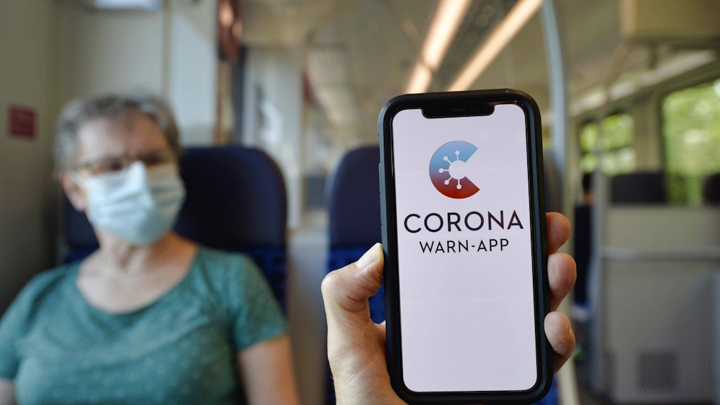 Die Corona-Warn-App.