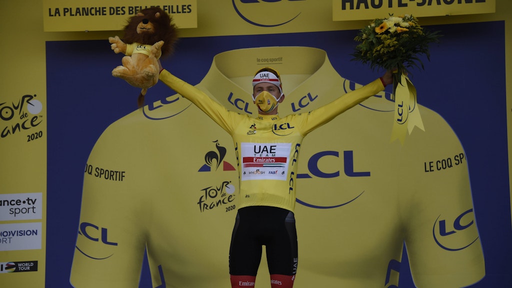 Tadej Pogacar ist der zweitjüngste Gesamtsieger in der Geschichte der Tour de France.