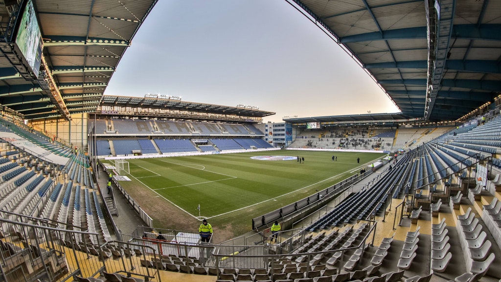 Spielstätte des Bundesligisten Arminia Bielefeld: die Alm.