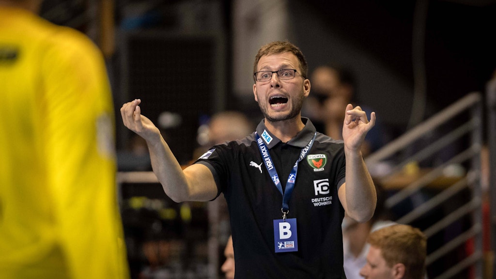 Coacht die Füchse zum Sieg: Jaron Siewert.