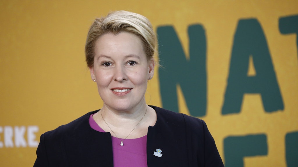 Franziska Giffey (SPD).