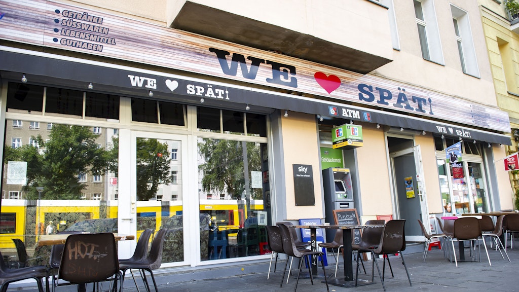 Späti in der Danziger Strasse.