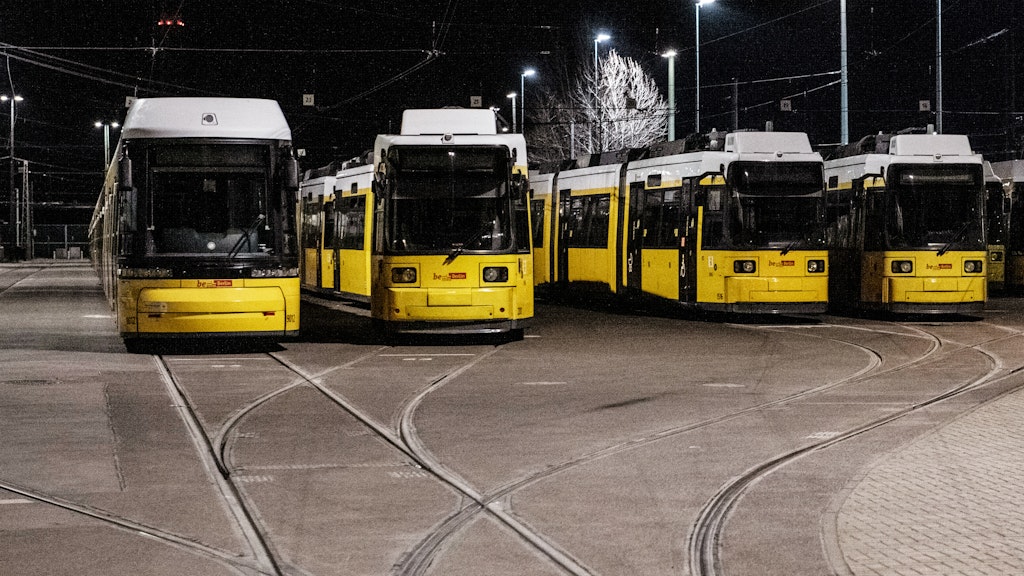 Straßenbahnen der BVG (Symbolbild)