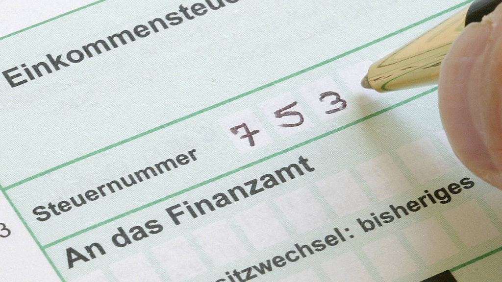 Steuererklärung (Symbolbild)