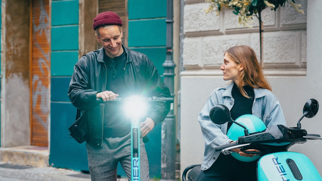 Tier verleiht E-Scooter und E-Mopeds. Weitere Fahrzeugarten sollen folgen.