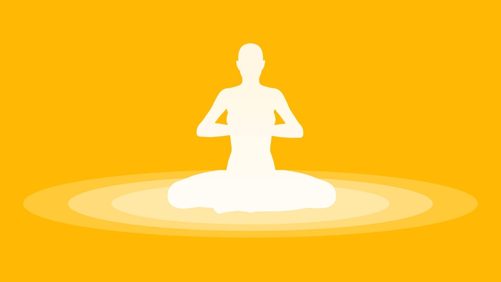 Wer in einen meditativen Zustand hineinkommt, beansprucht seinen Geist sehr stark.