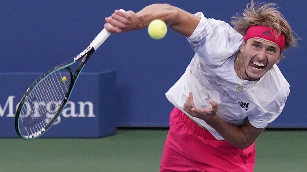 Geduldsprobe in New York: Alexander Zverev.