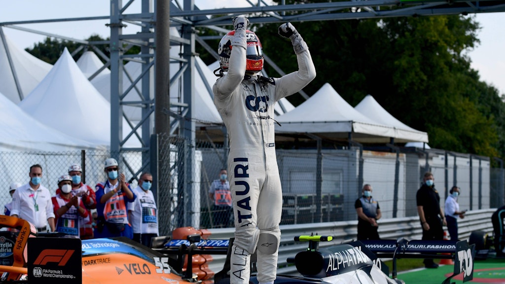 Pierre Gasly gewinnt den ersten Grand Prix seiner Karriere.