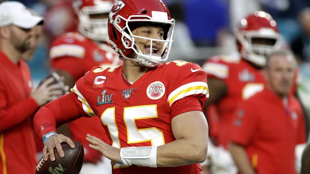 Zum Start der neuen Saison wieder im Einsatz: Quarterback Patrick Mahomes von den Kansas City Chiefs.