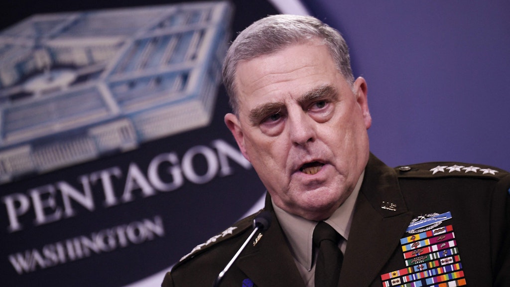 Generalstabschef Mark Milley.