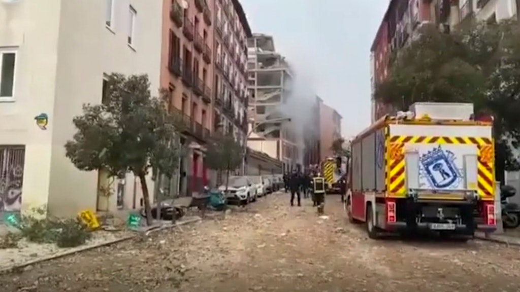 Die Feuerwehr am Ort des Geschehens