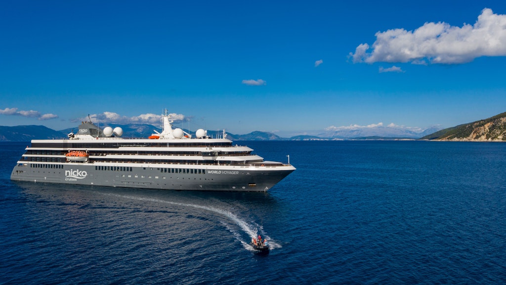 Die „World Voyager“ ist das zweite Hochsee-Expeditionsschiff von Nicko Cruises - und wird 2021 zum ersten Mal mit zahlenden Passagiere in See stechen.
