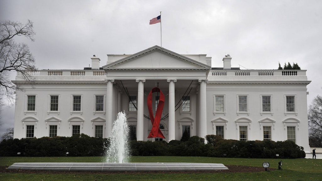 Das Weiße Haus in Washington. 
