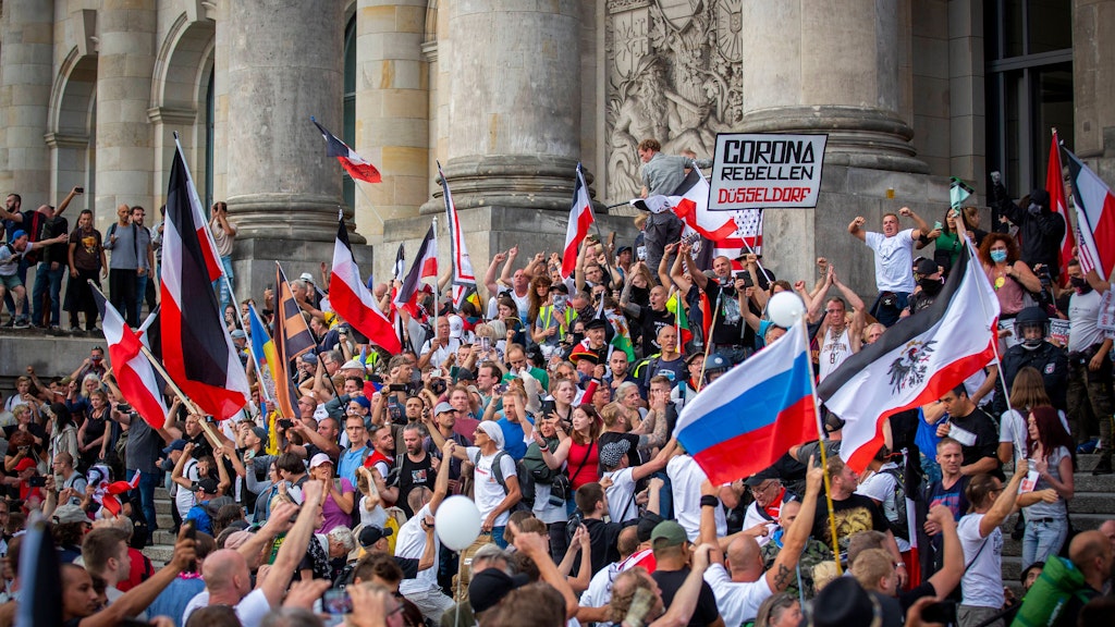 The scenes from the Reichstag steps on 29 August 2020 have brought changes to police control of demos there.