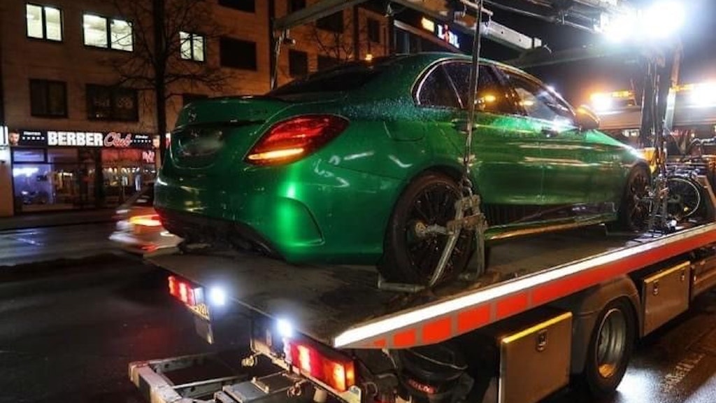 Einige der aufgemotzten Autos hatten laut Polizei erhebliche Mängel. Sie wurden für weitere Untersuchungen sichergestellt 
