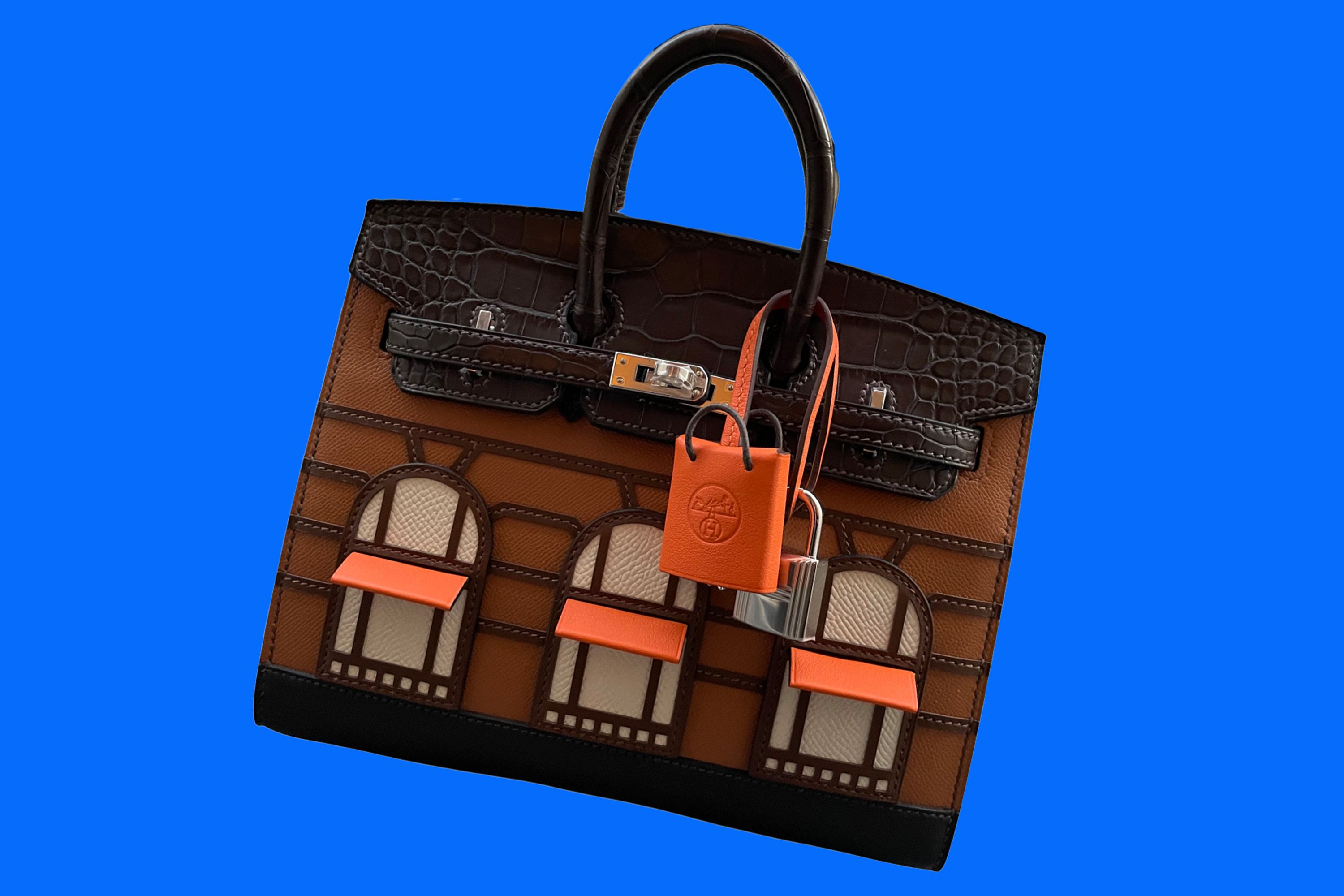 hermes bag looks like house