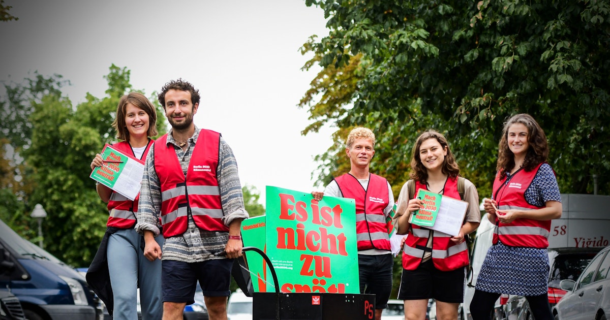 „Es ist nicht zu spät“: Das will die Initiative Klimaneustart in Berlin erreichen „Es ist nicht zu spät“: Das will die Initiative Klimaneustart in Berlin erreichen