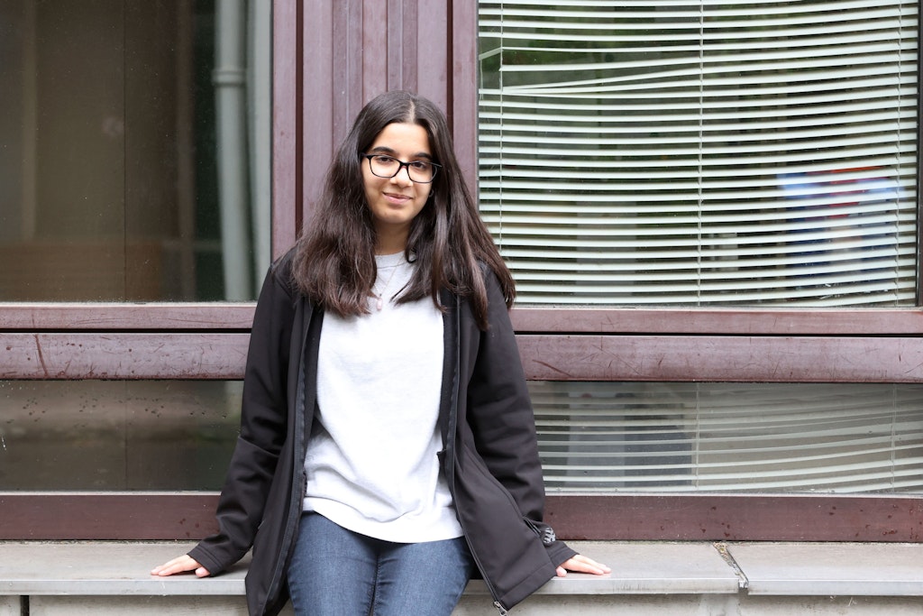 Arjin Isik, die Autorin des preisgekrönten Textes „Ausgeschieden“.