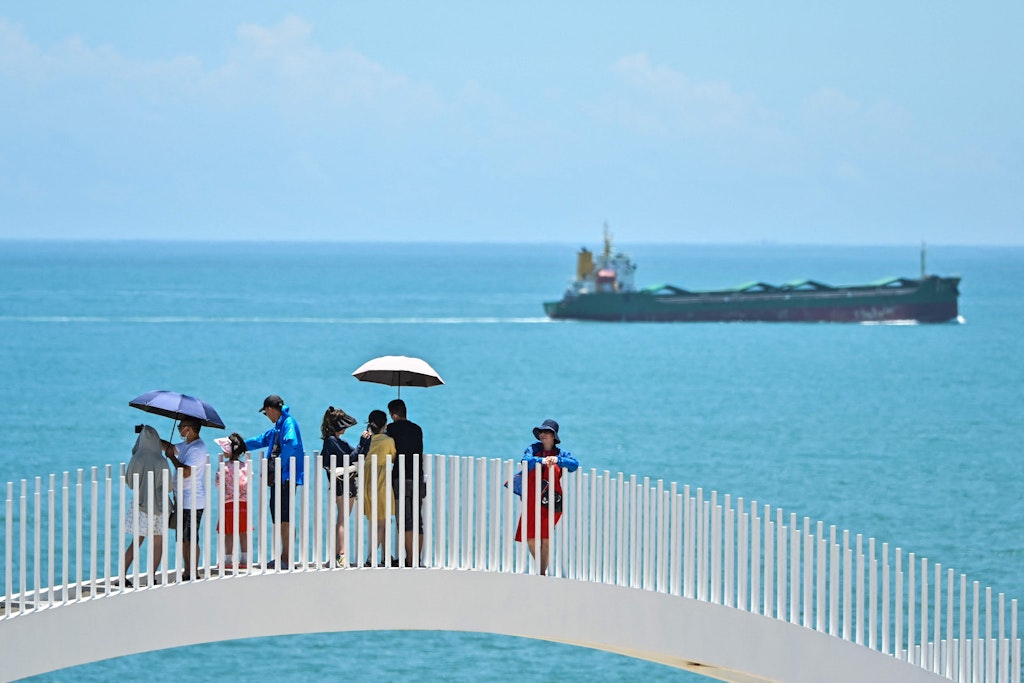 Touristen in Fujian.