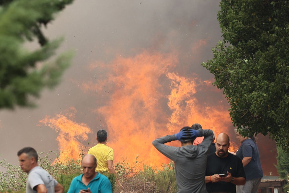 España sigue luchando contra los incendios forestales