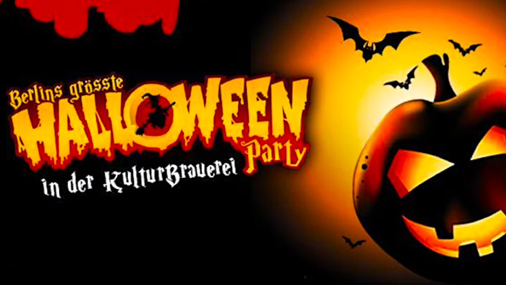 Halloween Party 2023 in der Kulturbrauerei Tickets hier!