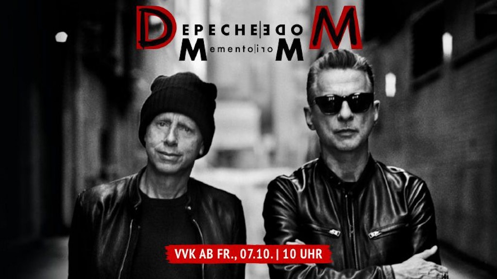 Depeche Mode World Tour 2024 | Tickets hier!