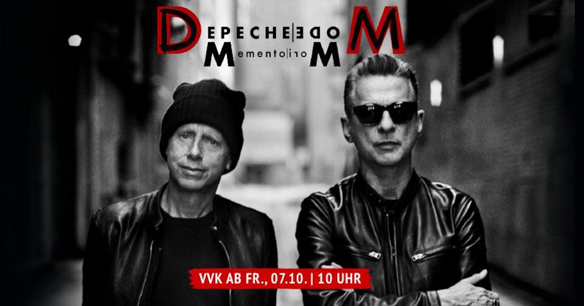 Depeche Mode World Tour 2025 Tickets hier!