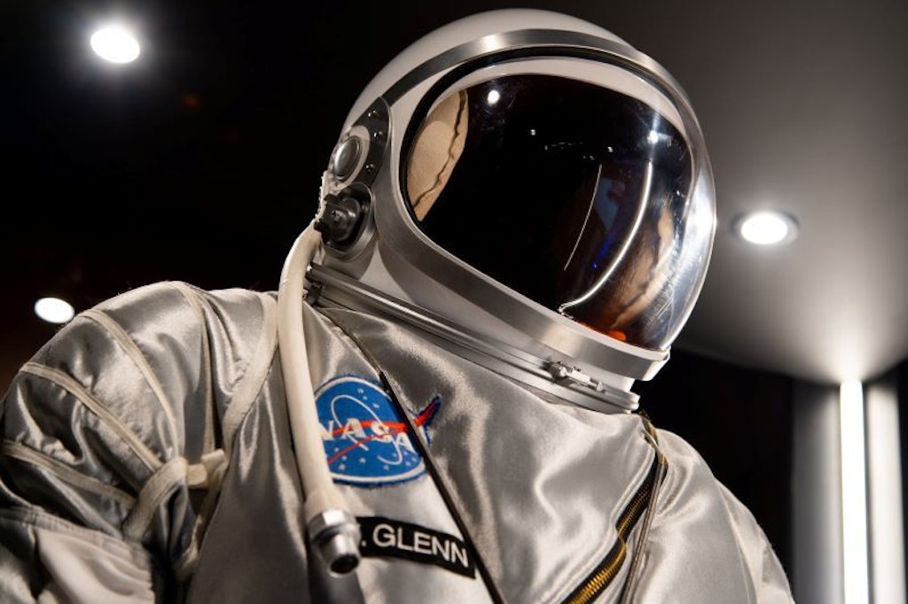Raumanzug von John Glenn (NASA/Replik)