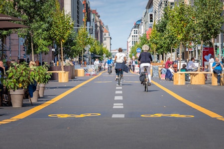 Studie: „Die Friedrichstraße spielt für den Autoverkehr keine wesentliche Rolle“