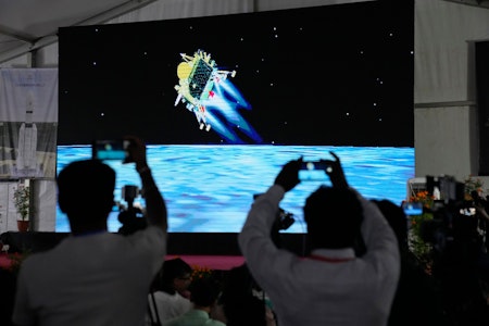 Sanfte Landung: Indische Raumsonde „Chandrayaan-3“ ist auf dem Mond
