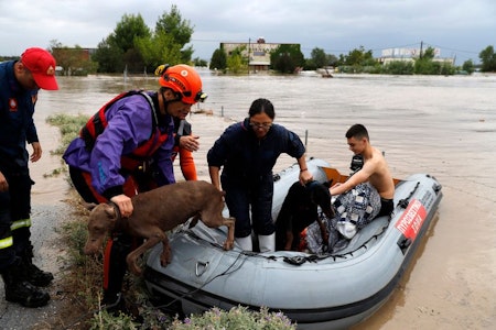 Griechenland: Dörfer versinken in den Fluten – „Holt uns hier raus!“