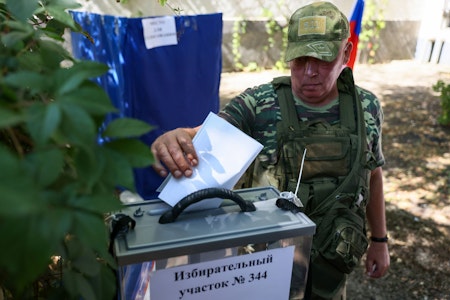 Russland hält Regionalwahlen ab: Berlin verurteilt "Scheinwahlen" und "Propagandaübung"