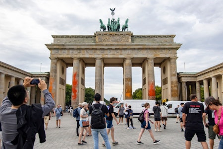 Letzte Generation nach Attacke auf Brandenburger Tor: Weitere Berliner Denkmäler im Visier?