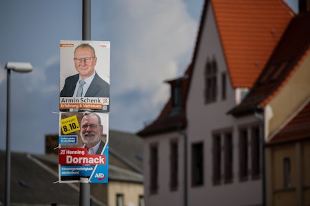 Stichwahl in Bitterfeld-Wolfen: Wird AfD-Mann Henning Dornack am Sonntag Oberbürgermeister?
