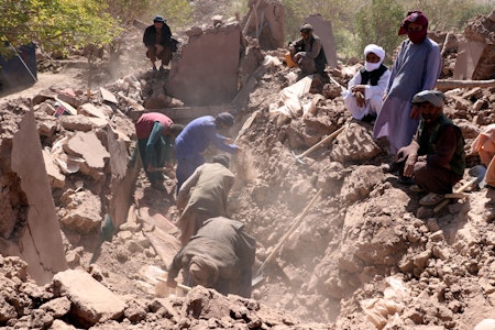 Erdbeben in Afghanistan: Zahl der Todesopfer steigt auf 2500