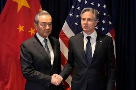 Außenminister-Treffen in Washington: Antony Blinken trifft chinesischen Amtskollegen Wang Yi