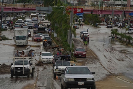 Nach Hurrikan mit 27 Toten: Aufräumarbeiten an Mexikos Küste