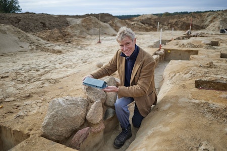 Große bronzezeitliche Halle in der Prignitz entdeckt