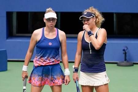 Laura Siegemund bei WTA-Finals im Doppel-Finale