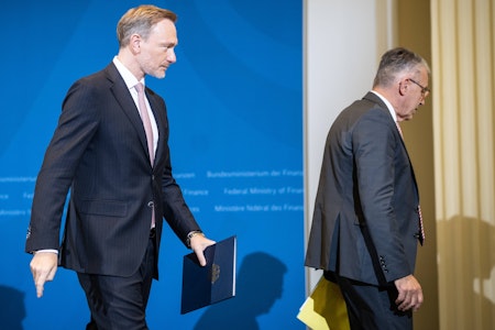 Haushaltsstreit: Finanzminister Christian Lindner feuert Staatssekretär Werner Gatzer