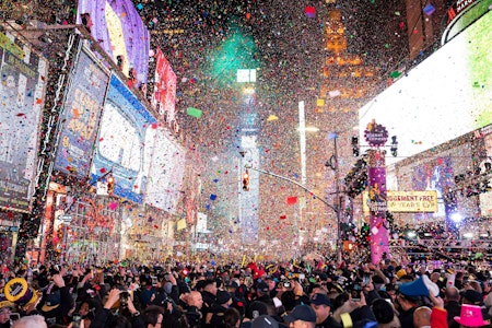 Silvesterfeier am Times Square mit Paul Anka und Flo Rida