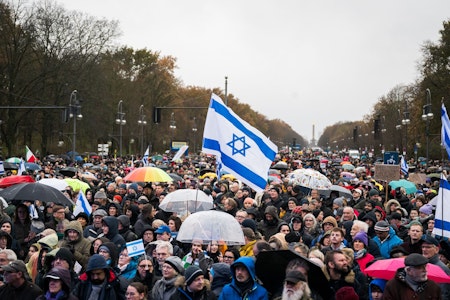 Pro-Israel-Demo in Berlin: „Wir werden unsere Gesellschaft verteidigen“