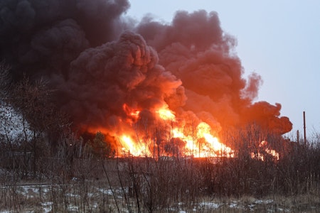 Ukraine greift Öldepot im Norden Russlands mit Drohne an