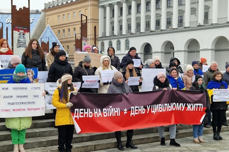 Ukraine-Krieg – Mobilisierung: Soldatenfrauen verlangen ihre Männer zurück