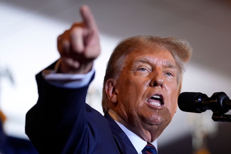 Donald Trump will Gewalt bei Wahlniederlage nicht ausschließen