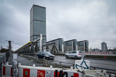 Elsenbrücke am Wochenende für Autos gesperrt