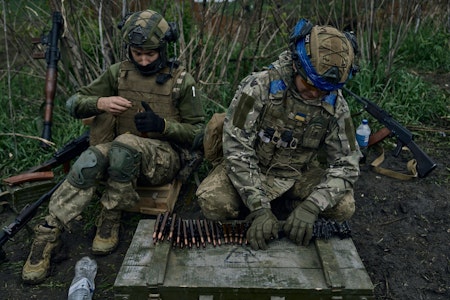 US-Regierung: Ukrainischen Soldaten geht die Munition aus